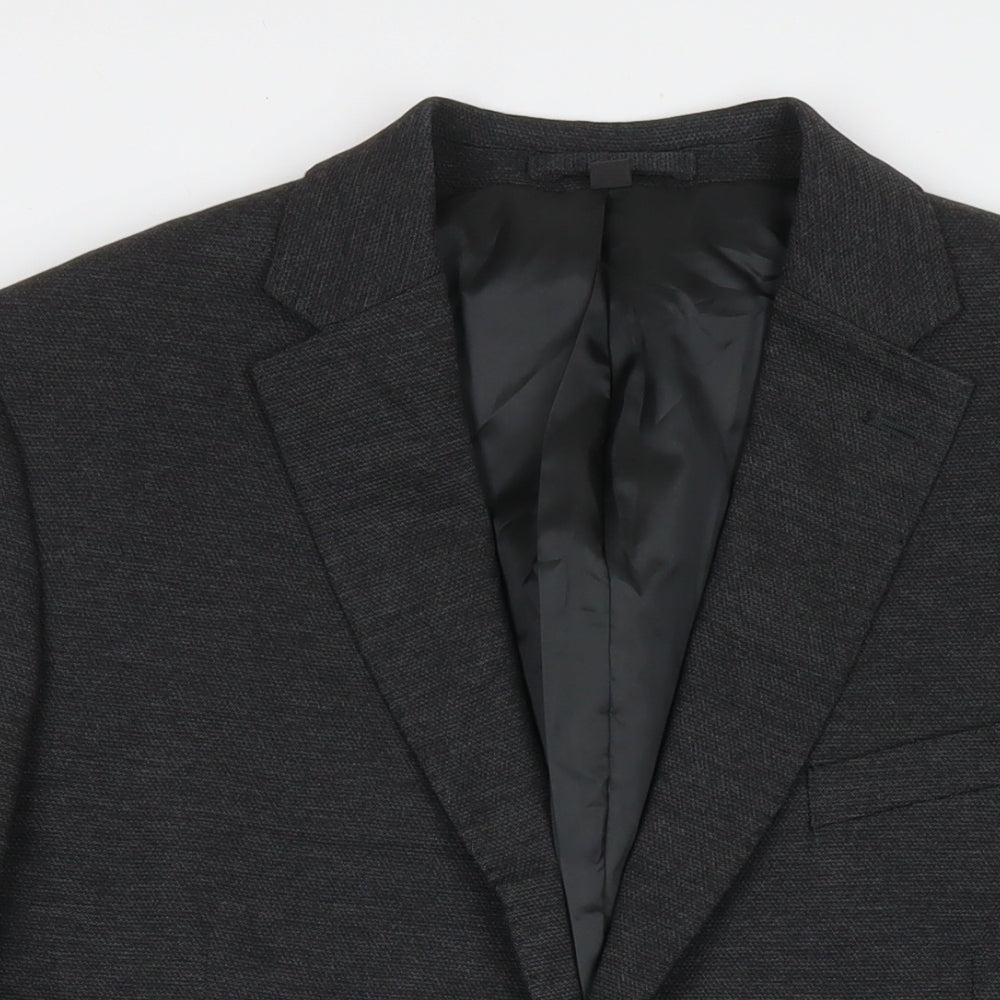 Mens UK Size 44 Marks and Spencer Regular Grey Suit Jacket