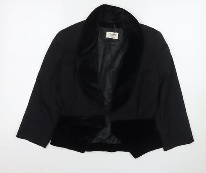 Planet Womens Black Jacket Blazer Size 10