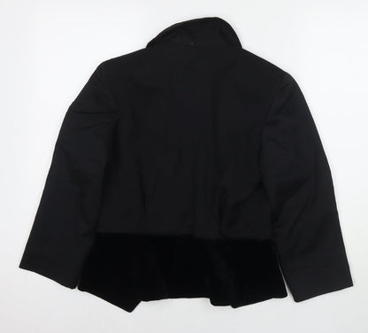 Planet Womens Black Jacket Blazer Size 10