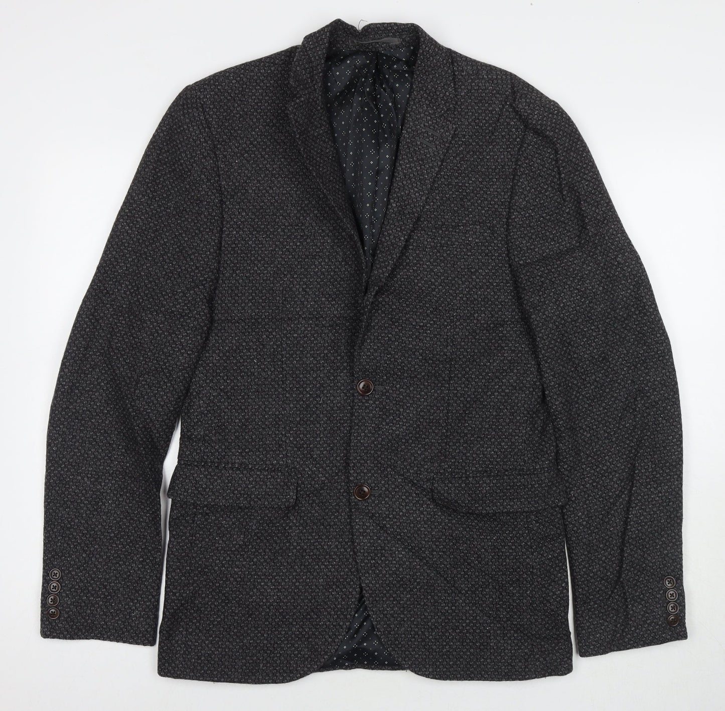 Mens UK Size 38 NEXT Regular Grey Suit Jacket
