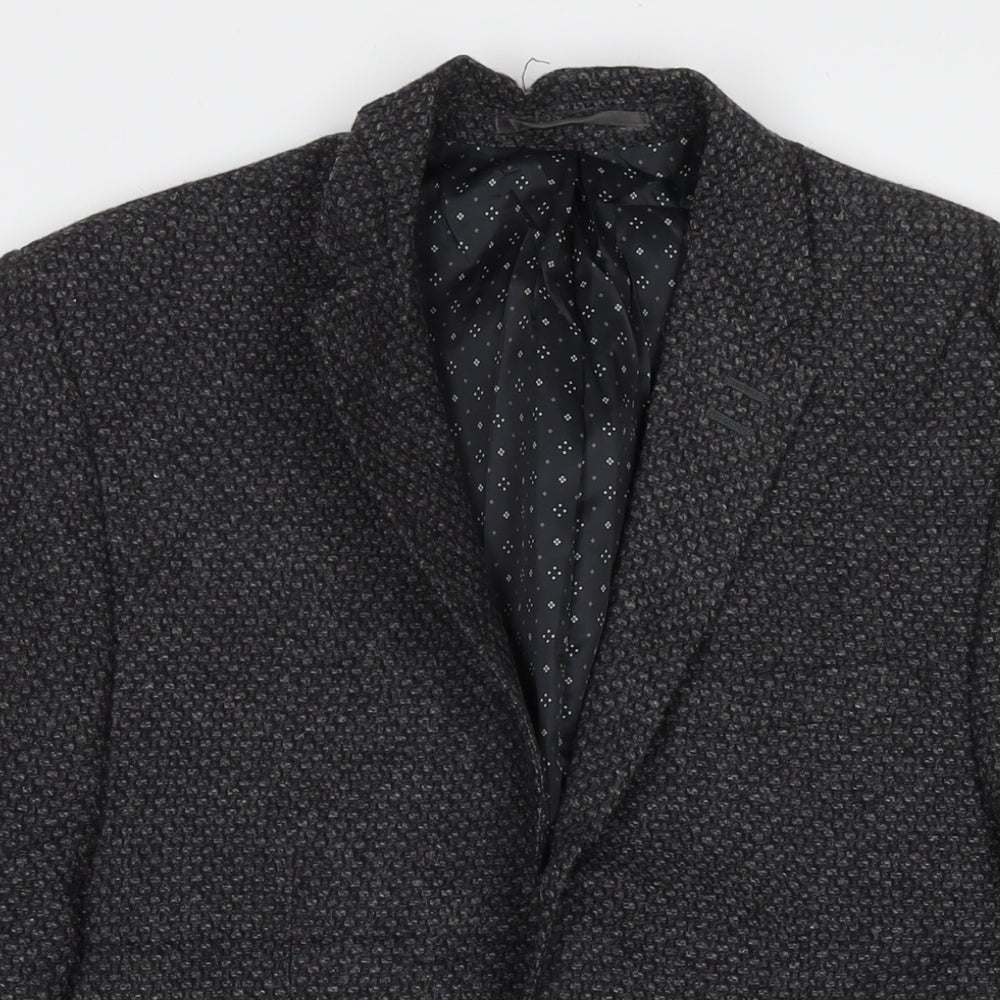 Mens UK Size 38 NEXT Regular Grey Suit Jacket