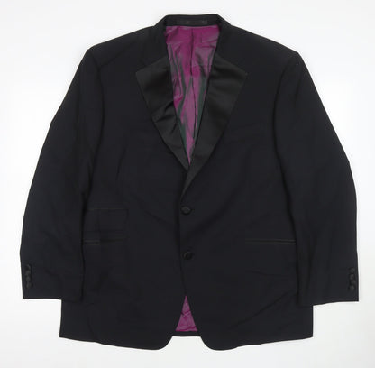 Mens UK Size 44 Marks and Spencer Regular Black Suit Jacket