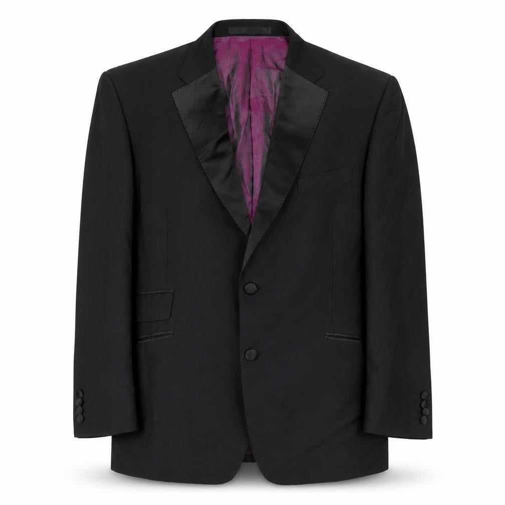 Mens UK Size 44 Marks and Spencer Regular Black Suit Jacket