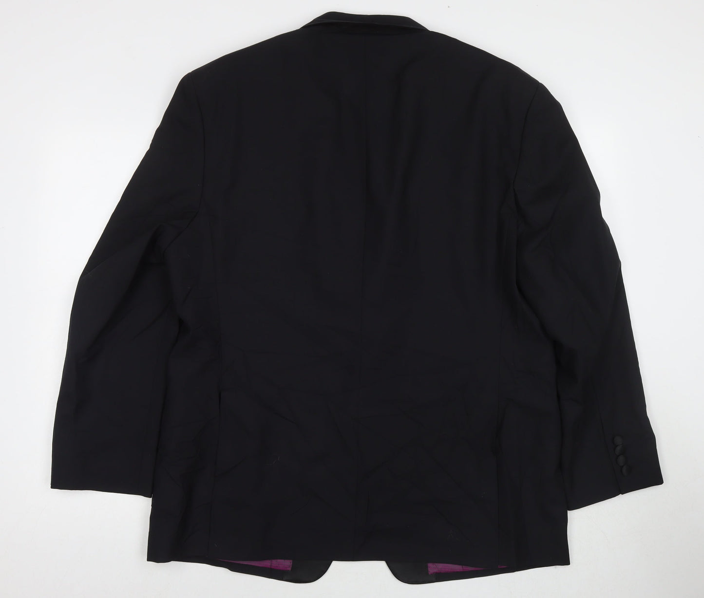 Mens UK Size 44 Marks and Spencer Regular Black Suit Jacket