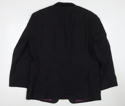 Mens UK Size 44 Marks and Spencer Regular Black Suit Jacket