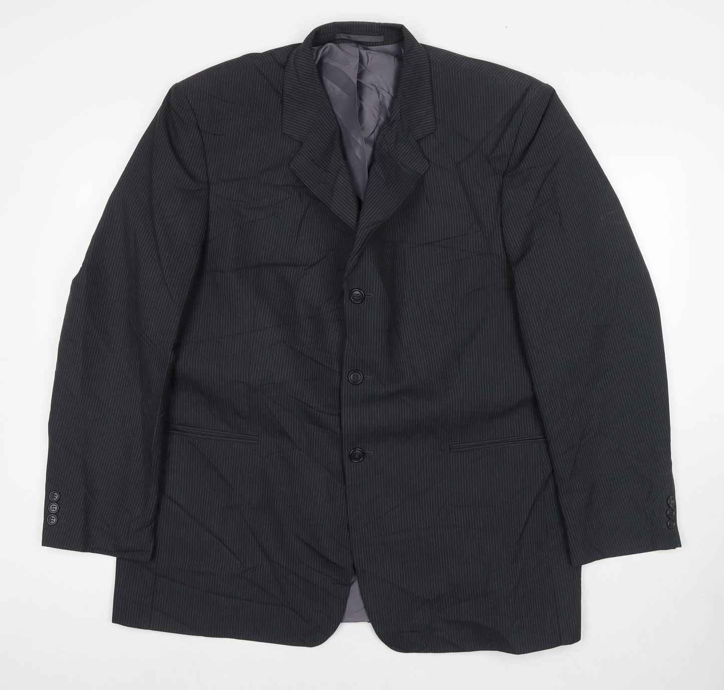 Mens UK Size 46 Genesis Regular Grey Suit Jacket