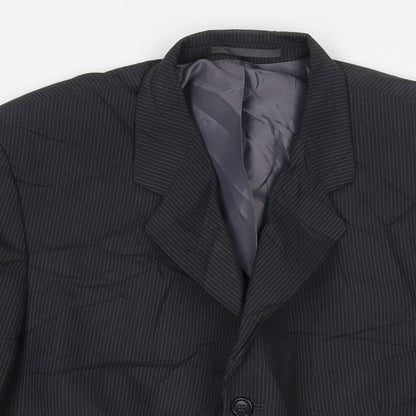 Mens UK Size 46 Genesis Regular Grey Suit Jacket