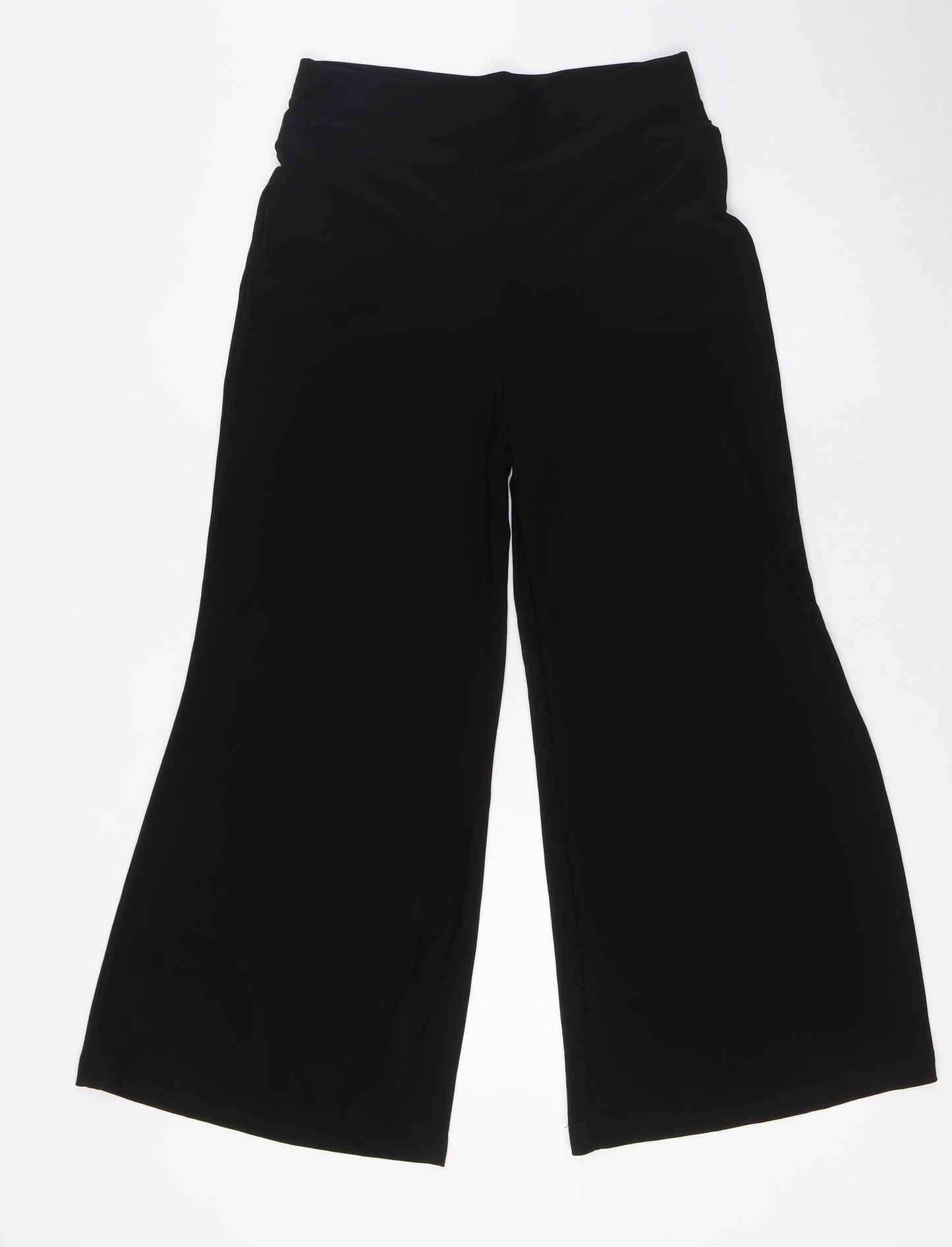 Womens UK Size 10 Marks and Spencer Regular Fit  Black Trousers