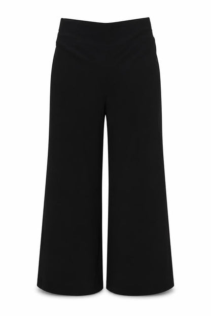 Womens UK Size 10 Marks and Spencer Regular Fit  Black Trousers