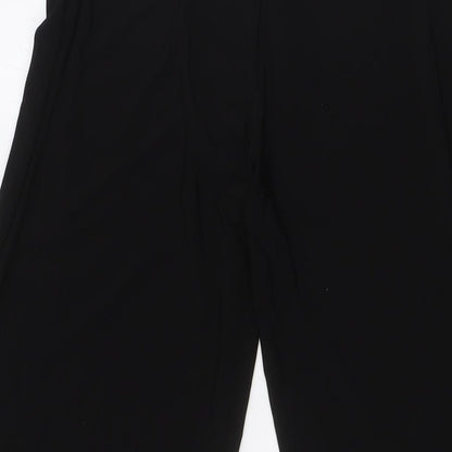 Womens UK Size 10 Marks and Spencer Regular Fit  Black Trousers