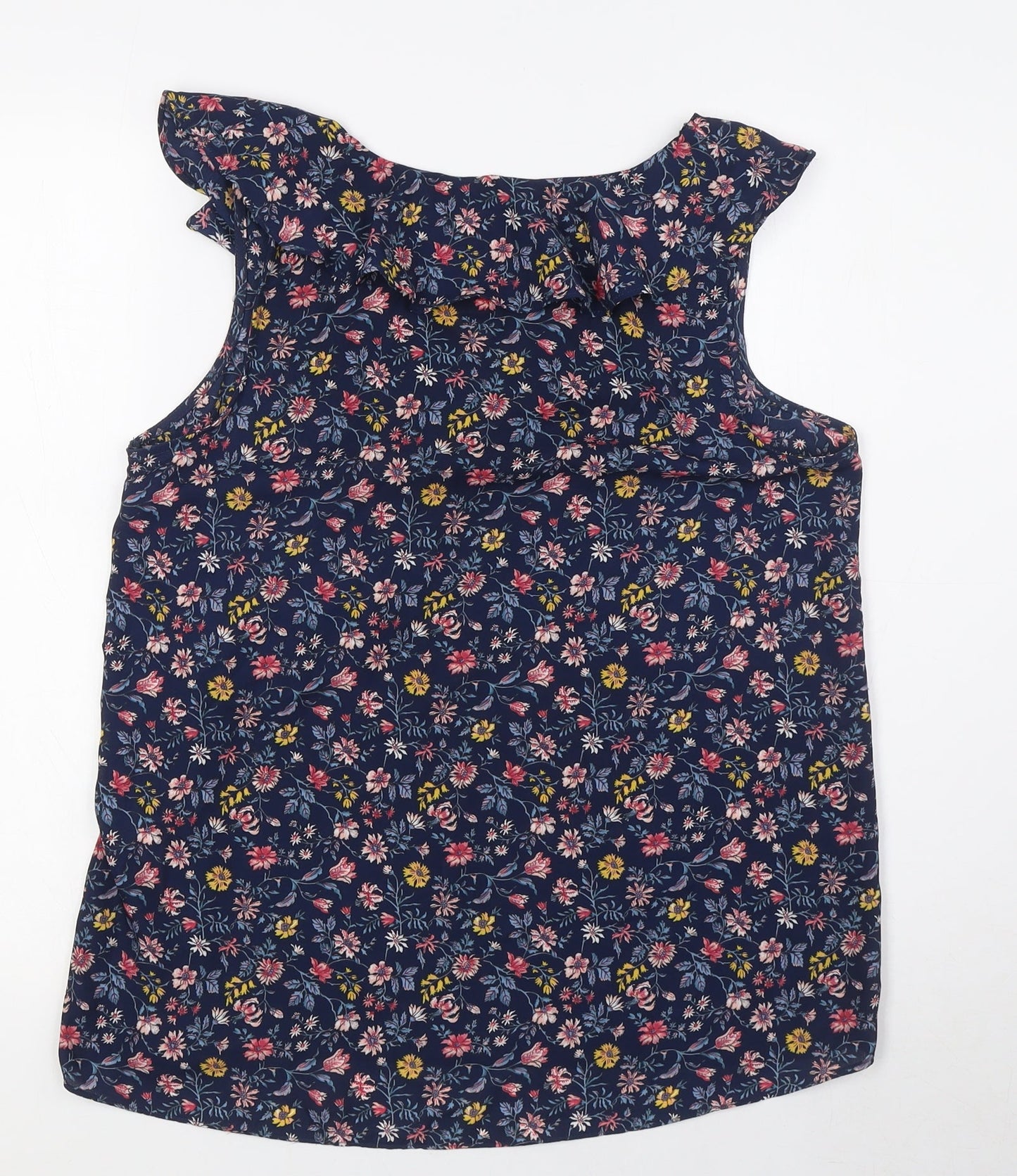 Womens UK Size 10 Encuentro Multicoloured Basic Blouse