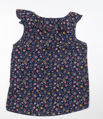 Womens UK Size 10 Encuentro Multicoloured Basic Blouse