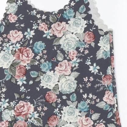 Womens UK Size S Divided by H&M Multicoloured Basic Tank