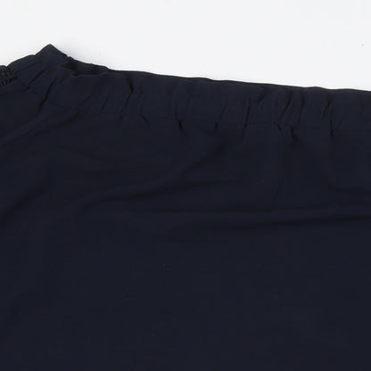 Womens UK Size 16 NEXT Blue Basic Blouse