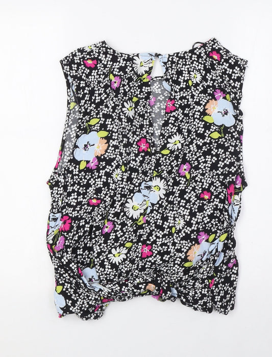 Womens UK Size 16 By Henry Holland Multicoloured Basic Blouse
