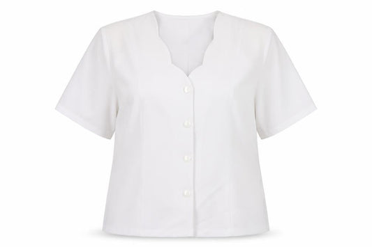 Womens UK Size 22 Afibel White Basic Blouse