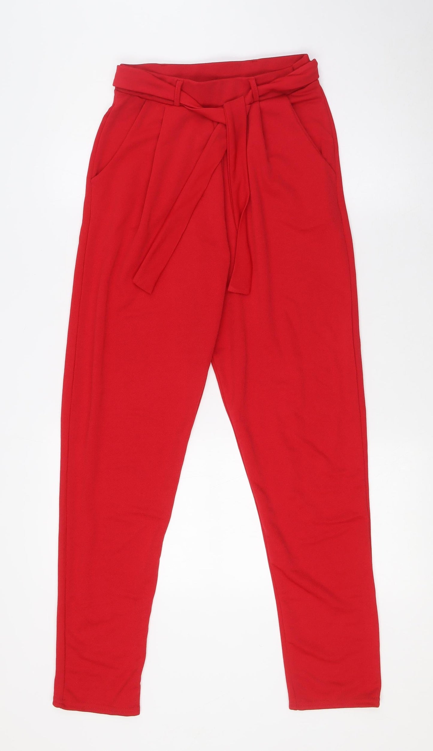 Womens UK Size 8 I SAW IT FIRST Regular Fit  Red Trousers
