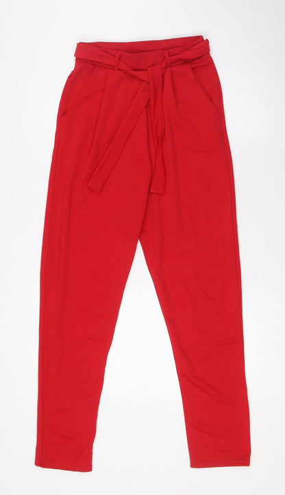 Womens UK Size 8 I SAW IT FIRST Regular Fit  Red Trousers