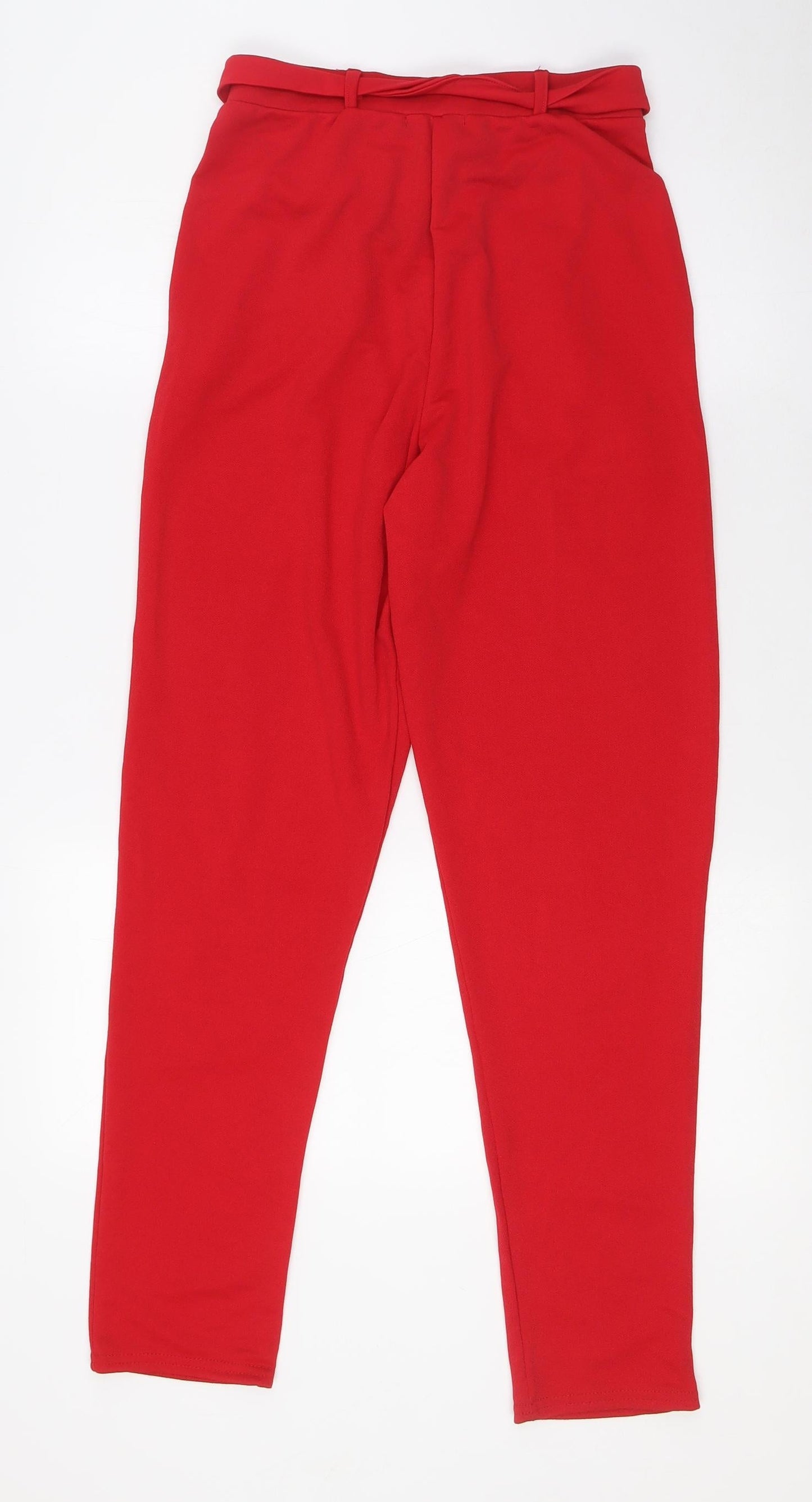 Womens UK Size 8 I SAW IT FIRST Regular Fit  Red Trousers