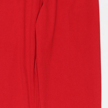 Womens UK Size 8 I SAW IT FIRST Regular Fit  Red Trousers