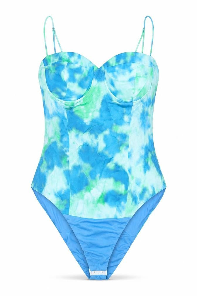 Womens UK Size XL Zara One-Piece Multicoloured Bodysuit