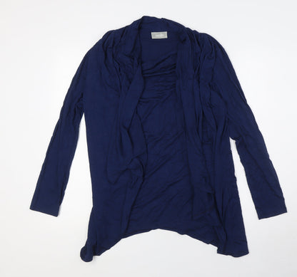 Womens UK Size M Wallis Blue Basic Blouse