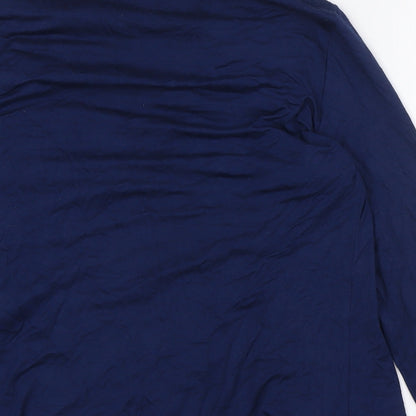 Womens UK Size M Wallis Blue Basic Blouse