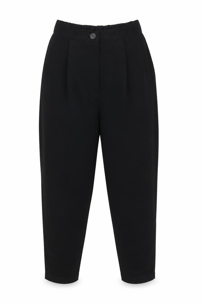 Womens UK Size 6 Divided by H&M Regular Fit  Black Trousers