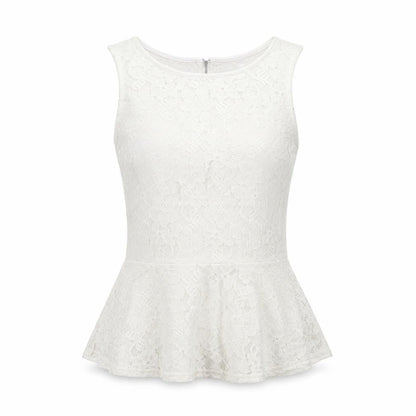 Womens UK Size S H&M White Basic T-Shirt