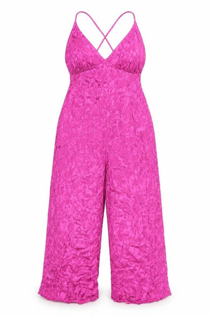 Womens UK Size 12 ASOS One-Piece Pink Jumpsuit