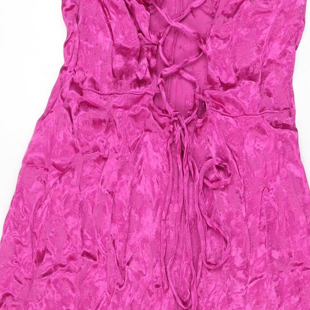 Womens UK Size 12 ASOS One-Piece Pink Jumpsuit