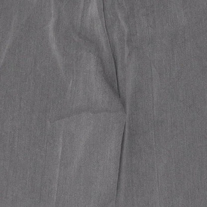 Sag Harbor Womens Grey Polyester Trousers Size 14 L31 in Regular Zip