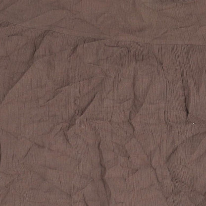 Classics Womens Brown Cotton Swing Skirt Size 20