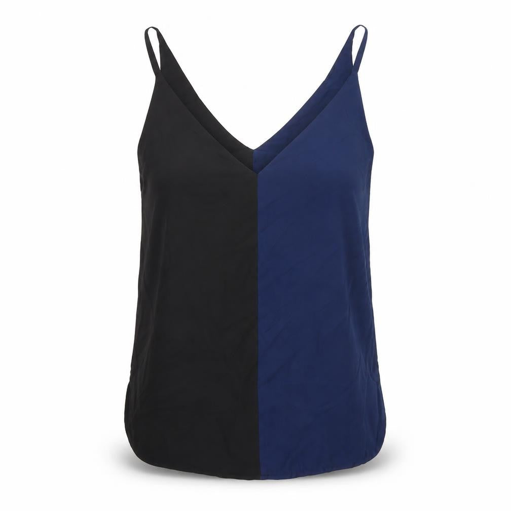 Womens UK Size 10 Boohoo Black Camisole T-Shirt