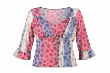 Womens UK Size 12 Per Una Multicoloured Basic T-Shirt