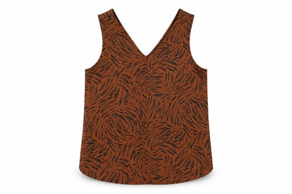 Womens UK Size 12 Marks and Spencer Brown Basic T-Shirt
