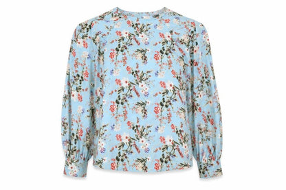 Womens UK Size 12 AX Paris Blue Basic Blouse