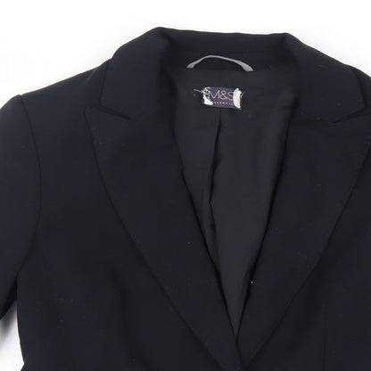 Womens UK Size 8 Marks and Spencer Black Jacket
