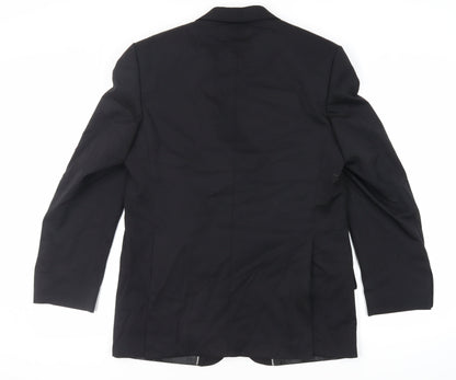 Mens UK Size 40 NEXT Regular Black Suit Jacket