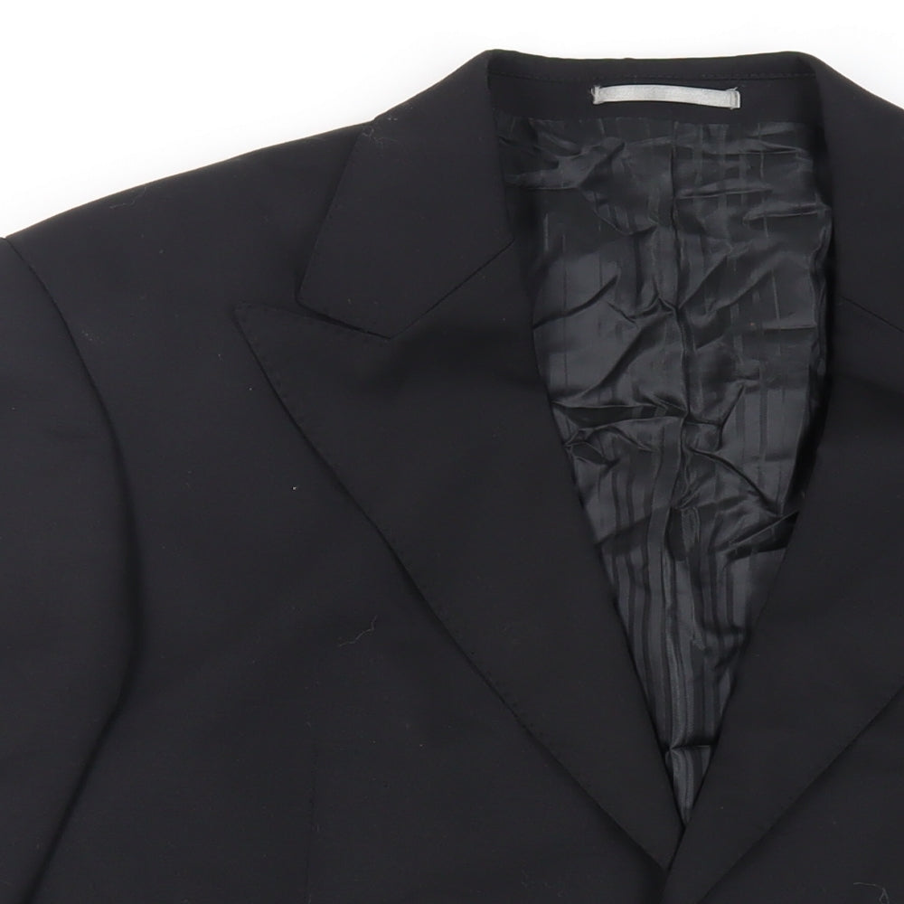 Mens UK Size 40 NEXT Regular Black Suit Jacket