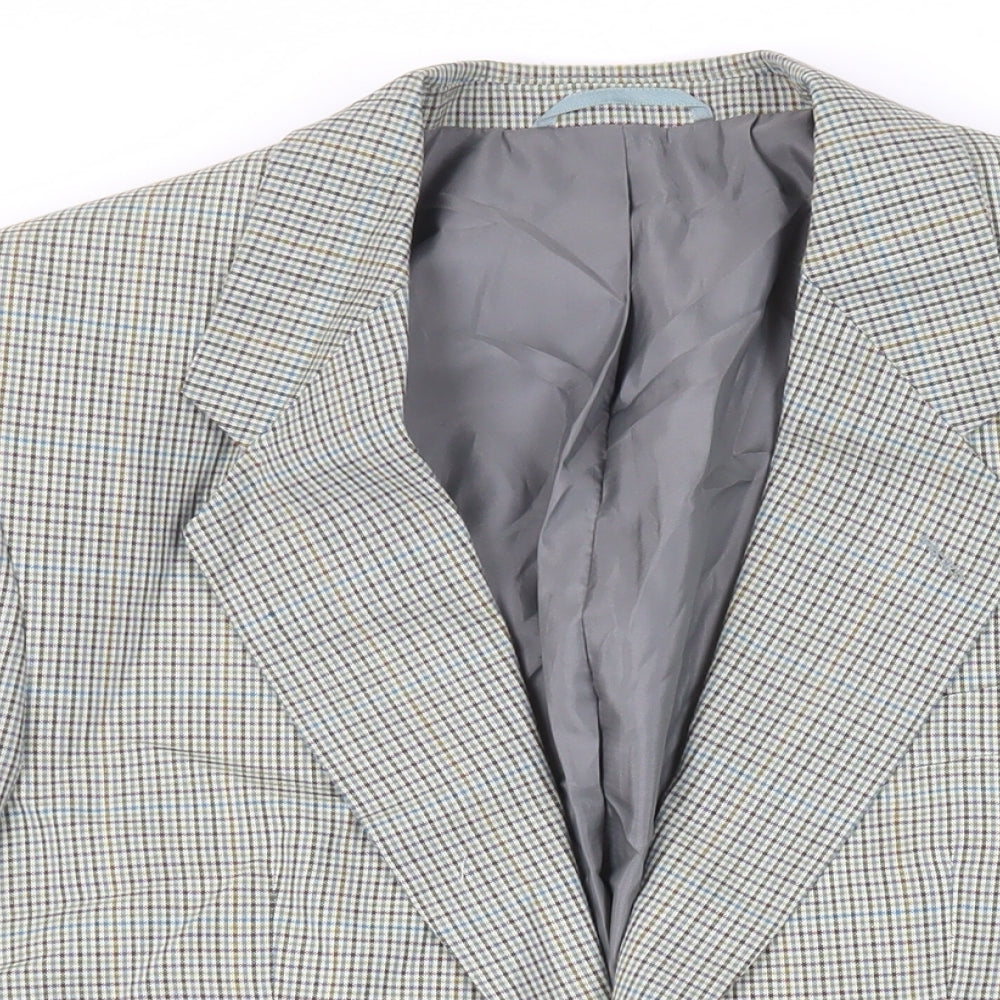 Mens UK Size 40 SCOTT Regular Green Suit Jacket