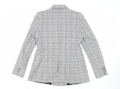 Womens UK Size L Zara Grey Jacket