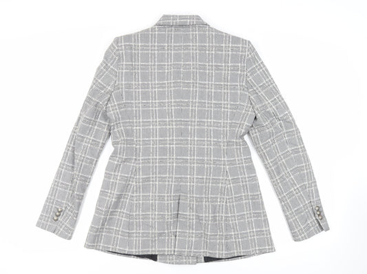 Womens UK Size L Zara Grey Jacket