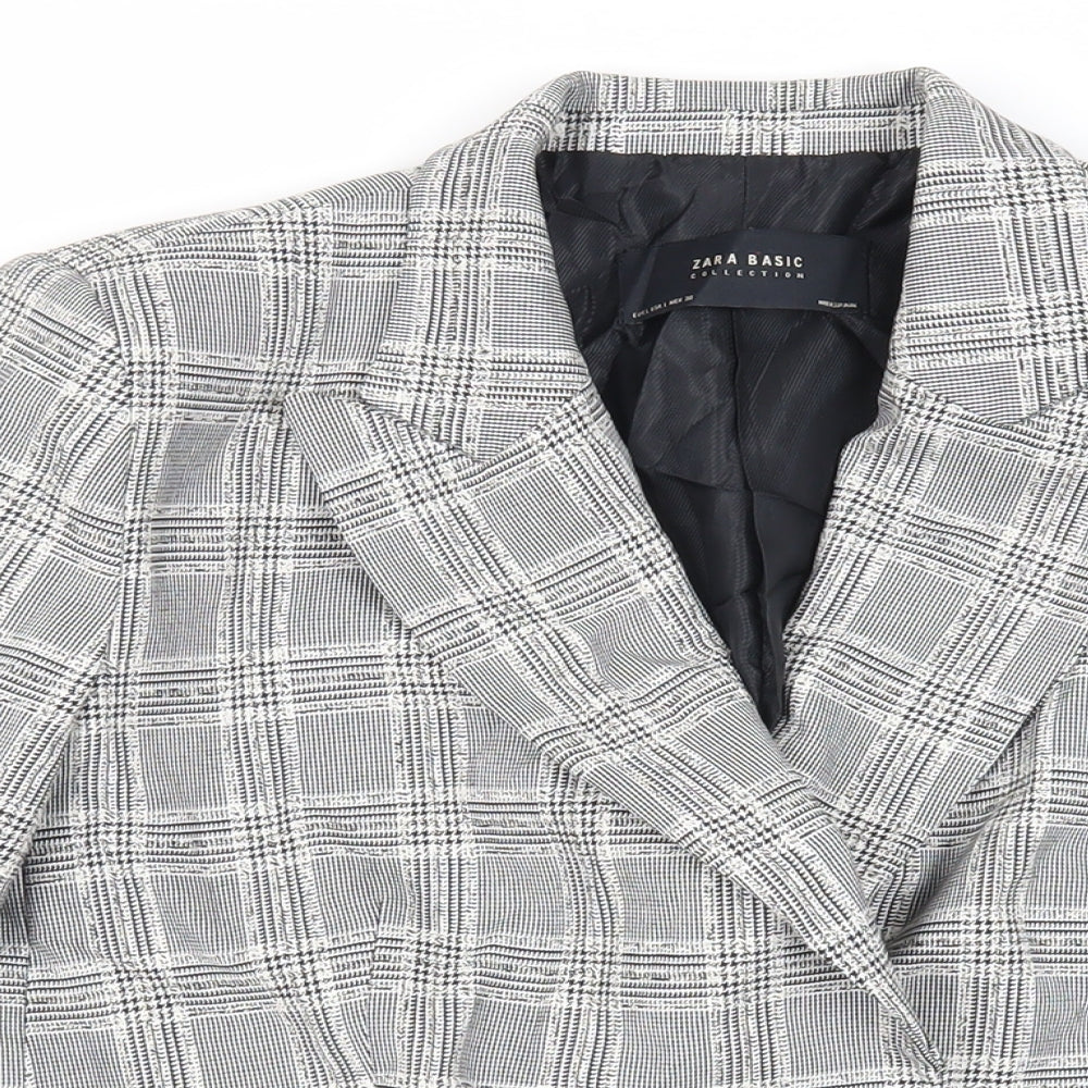 Womens UK Size L Zara Grey Jacket