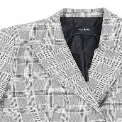 Womens UK Size L Zara Grey Jacket