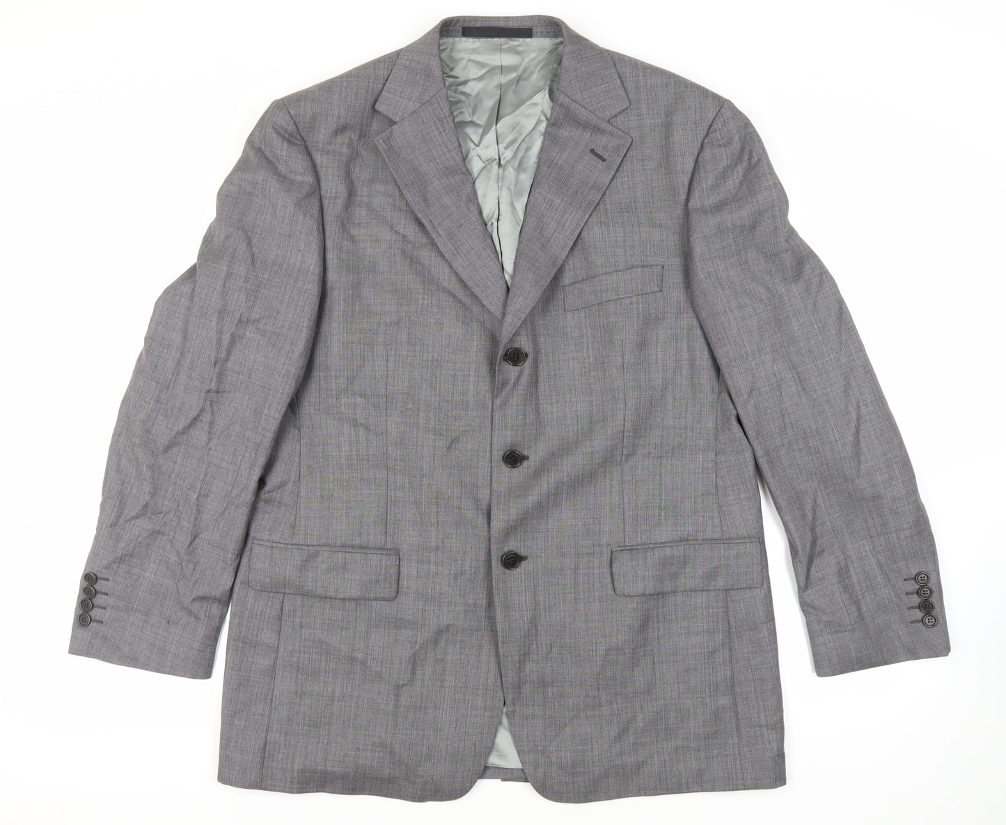Mens UK Size 42 Marks and Spencer Regular Grey Suit Jacket