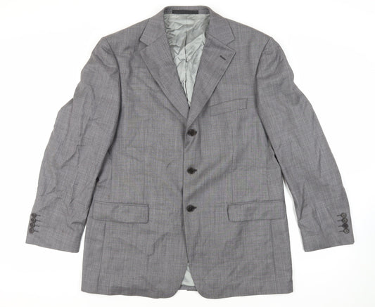 Mens UK Size 42 Marks and Spencer Regular Grey Suit Jacket