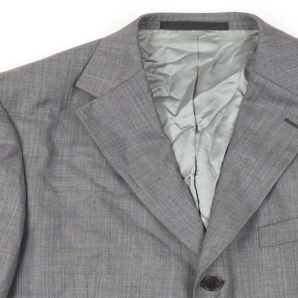 Mens UK Size 42 Marks and Spencer Regular Grey Suit Jacket