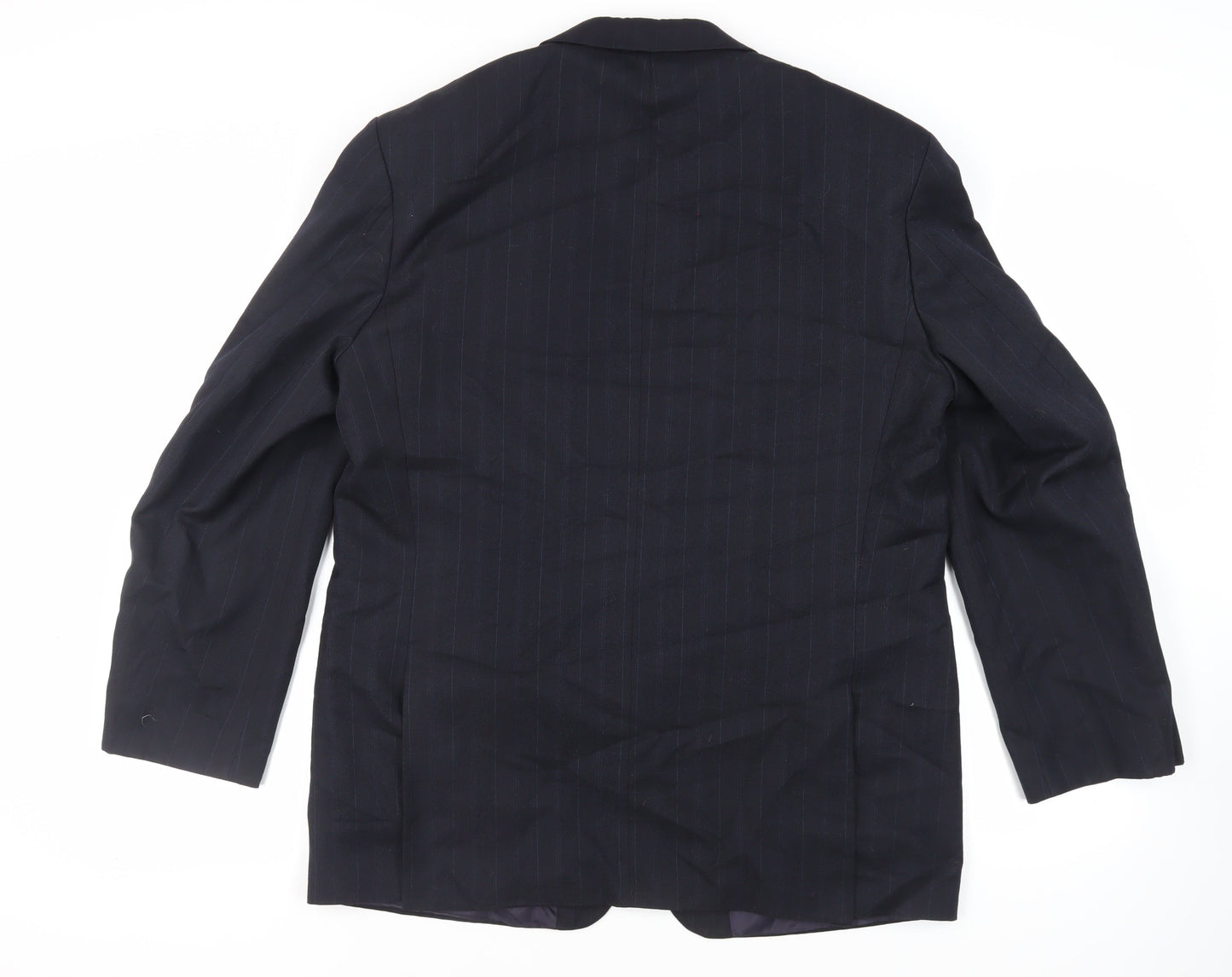 Mens UK Size 42 Greenwoods Regular Blue Suit Jacket