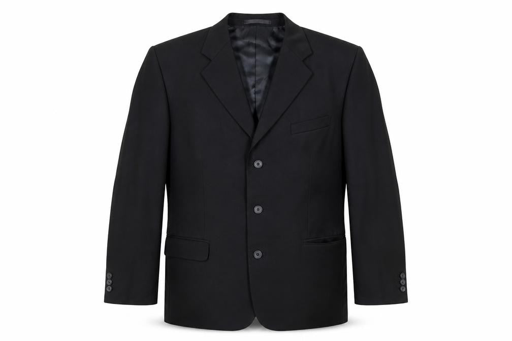 Mens UK Size 44 Zantos Regular Black Suit Jacket